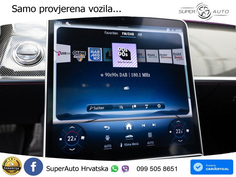 Mercedes S 500 (449 KS) EQ Boost 4MATIC 9G-TRONIC AMG ACC+HEAD+4xGR SJED+360+PANO