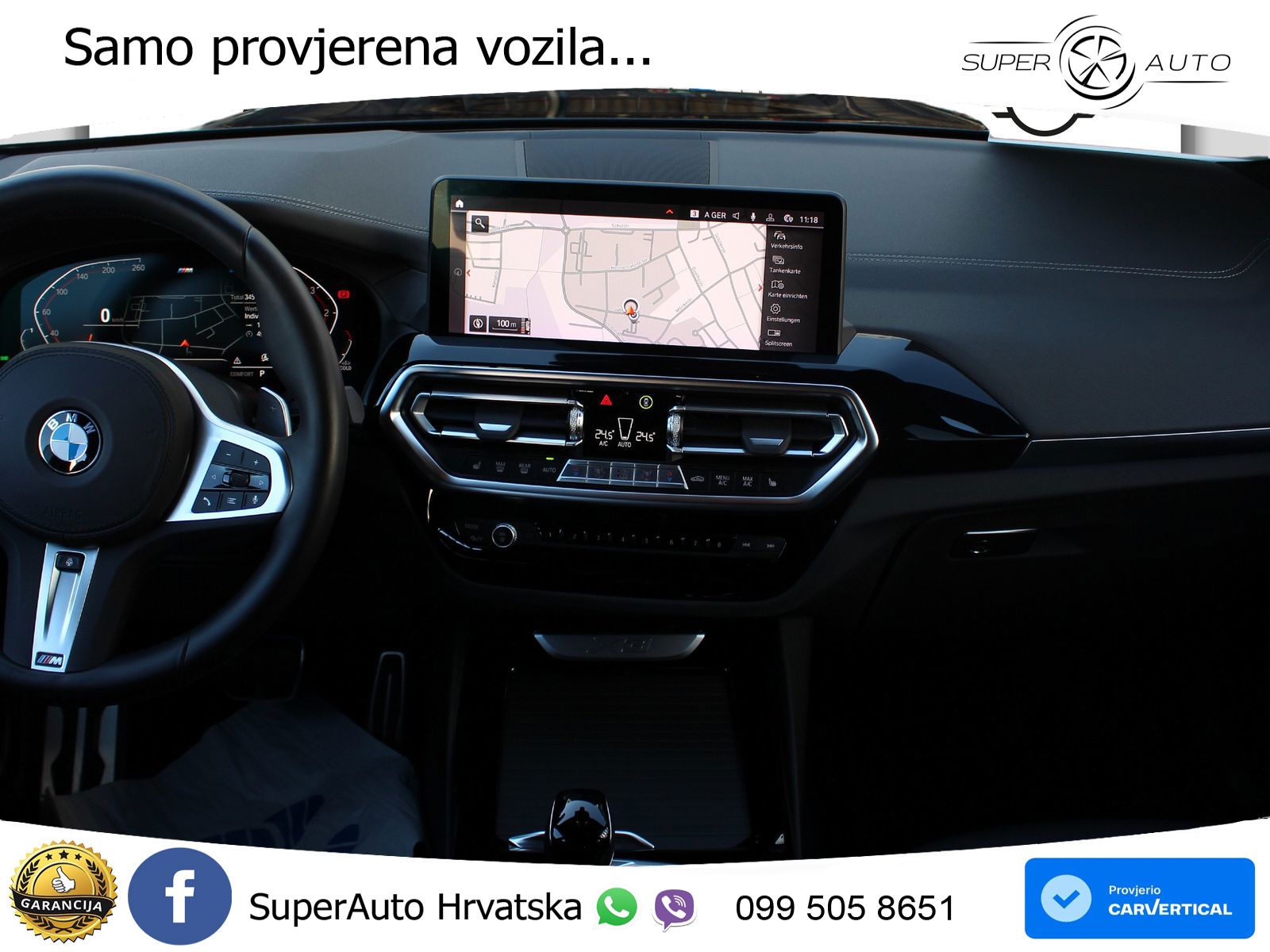 BMW X3 20d xDrive Steptronic M Sport LED+GR SJED+ACC