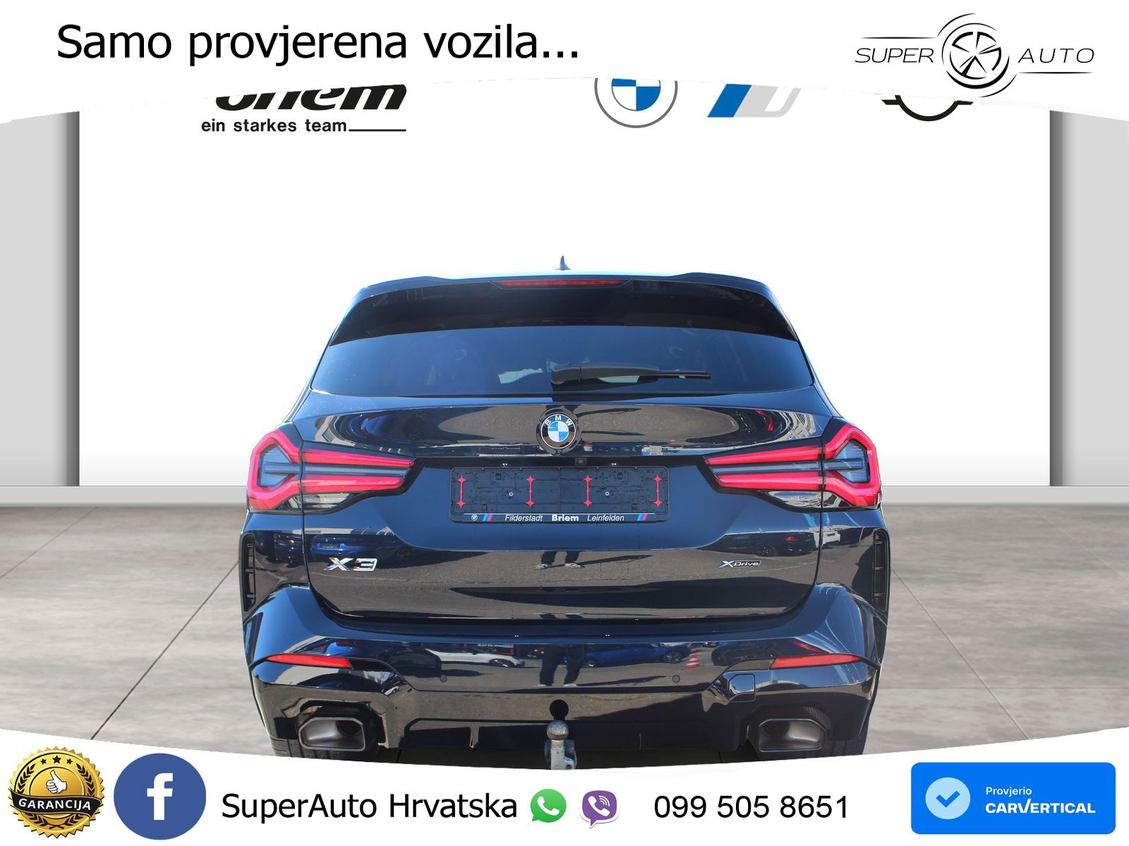 BMW X3 20d xDrive Steptronic M Sport LED+GR SJED+ACC