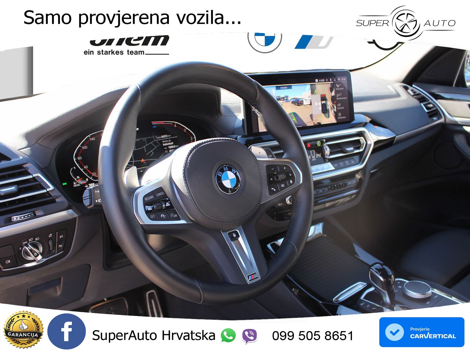 BMW X3 20d xDrive Steptronic M Sport LED+GR SJED+ACC