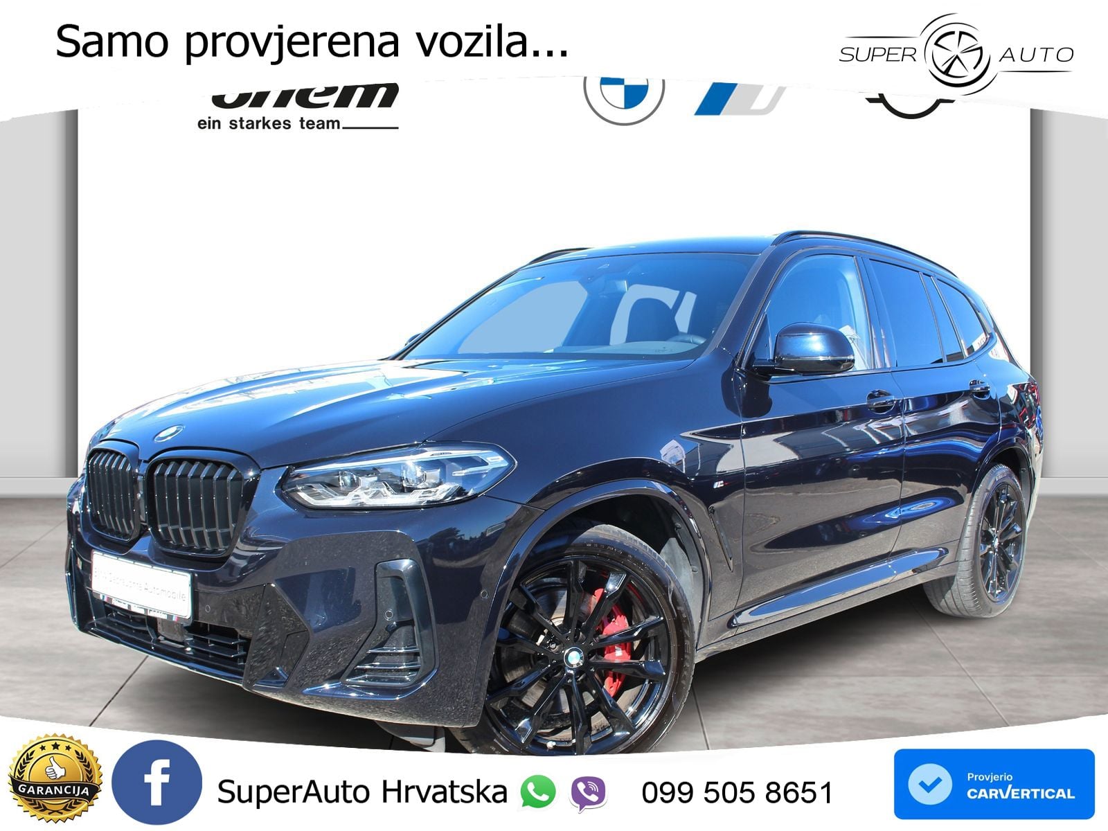 BMW X3 20d xDrive Steptronic M Sport LED+GR SJED+ACC