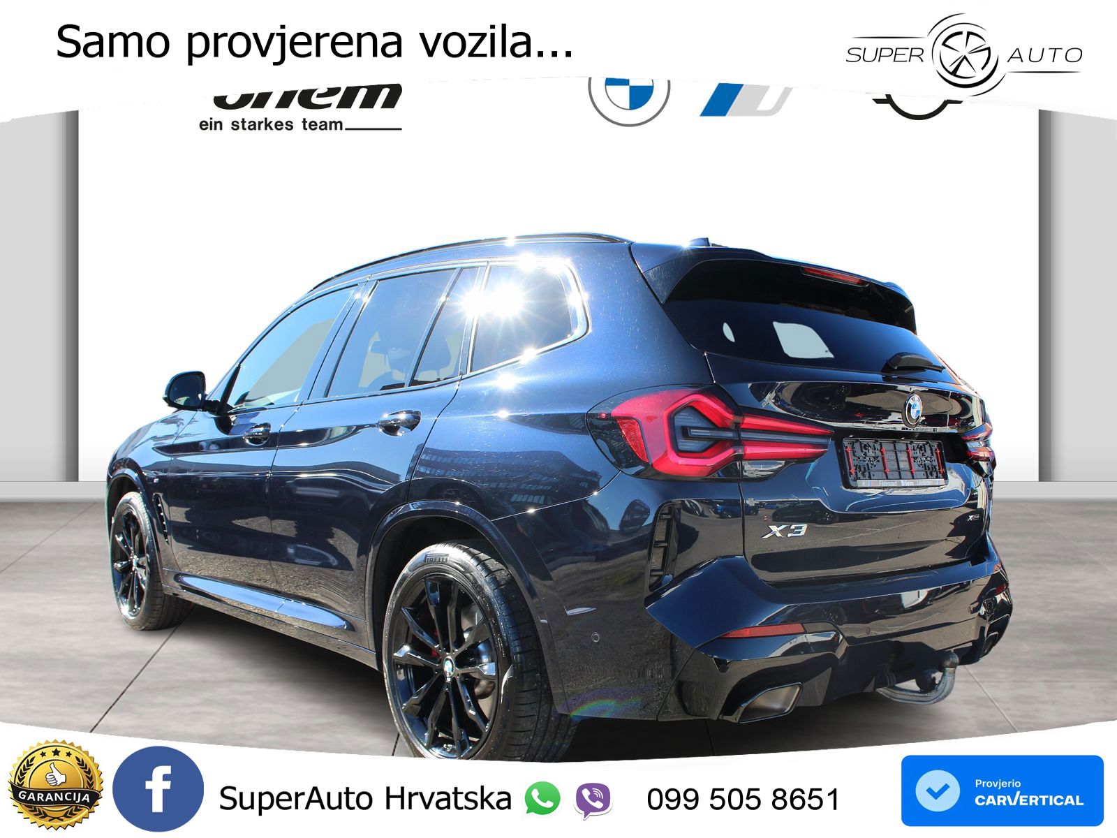 BMW X3 20d xDrive Steptronic M Sport LED+GR SJED+ACC