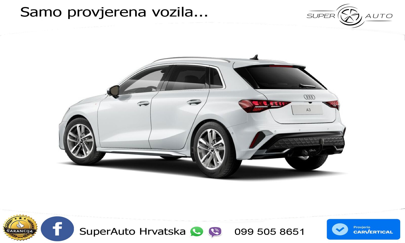 Audi A3 Sportback 30 TFSI (116 KS) S line LED+GR SJED+ACC
