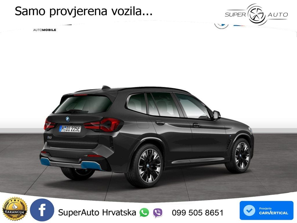 BMW iX3 80 kWh (286 KS) M Sport ACC+HEAD+GR SJED+360+PANO