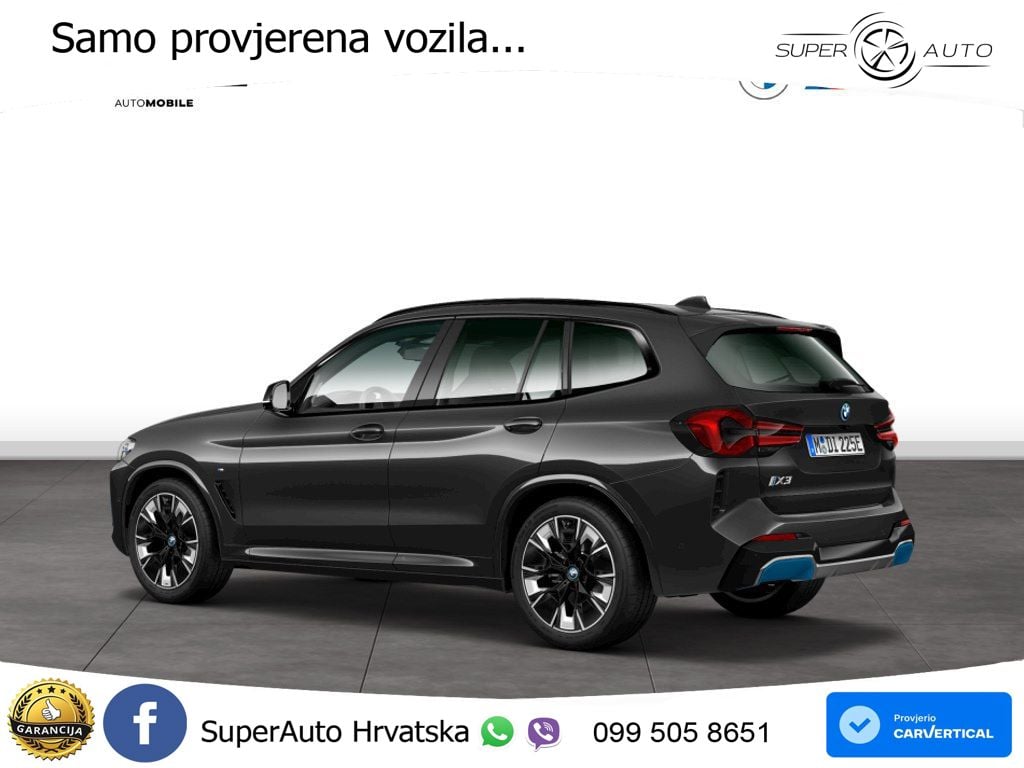 BMW iX3 80 kWh (286 KS) M Sport ACC+HEAD+GR SJED+360+PANO