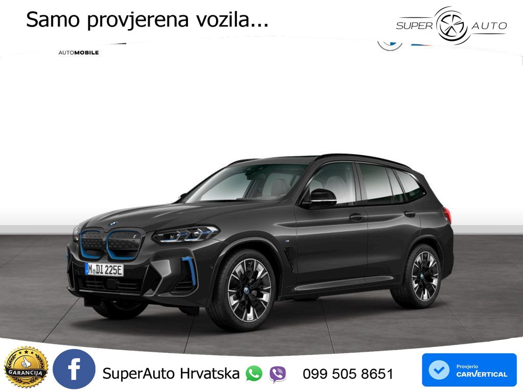 BMW iX3 80 kWh (286 KS) M Sport ACC+HEAD+GR SJED+360+PANO