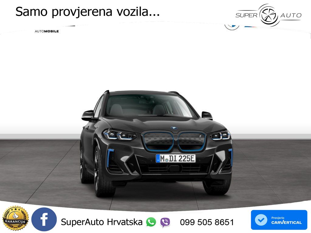 BMW iX3 80 kWh (286 KS) M Sport ACC+HEAD+GR SJED+360+PANO