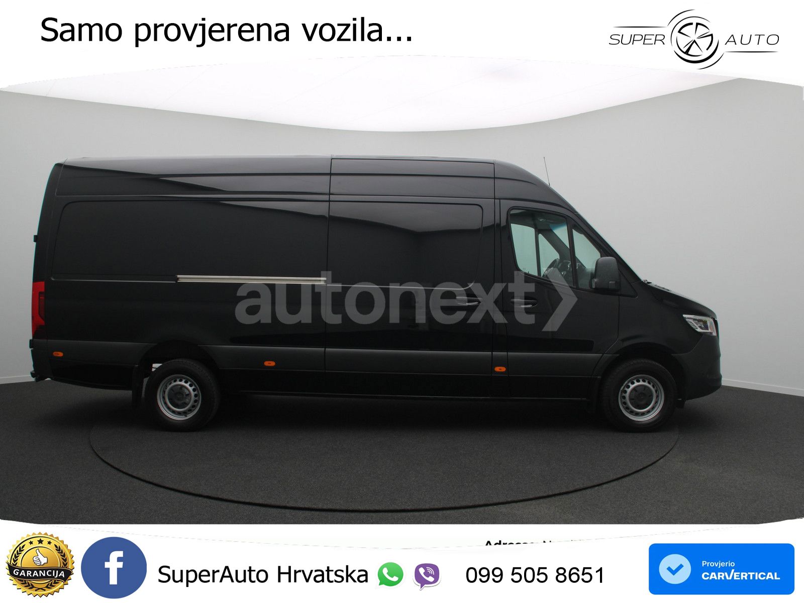 Mercedes-Benz Sprinter 317 Maxi Aut. *Distronic* 360°+LED+NAVI 170 KS