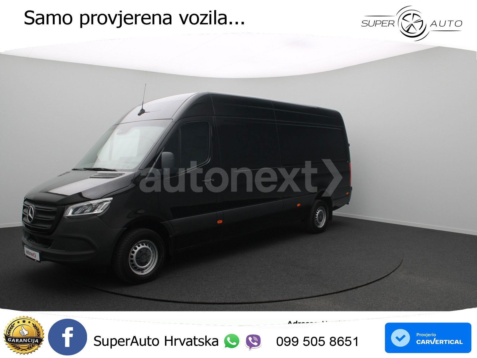 Mercedes-Benz Sprinter 317 Maxi Aut. *Distronic* 360°+LED+NAVI 170 KS