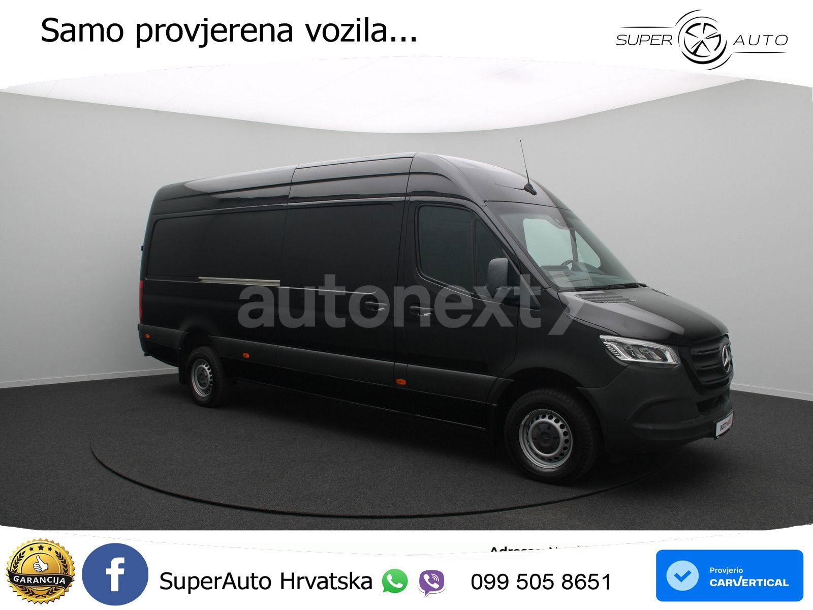 Mercedes-Benz Sprinter 317 Maxi Aut. *Distronic* 360°+LED+NAVI 170 KS