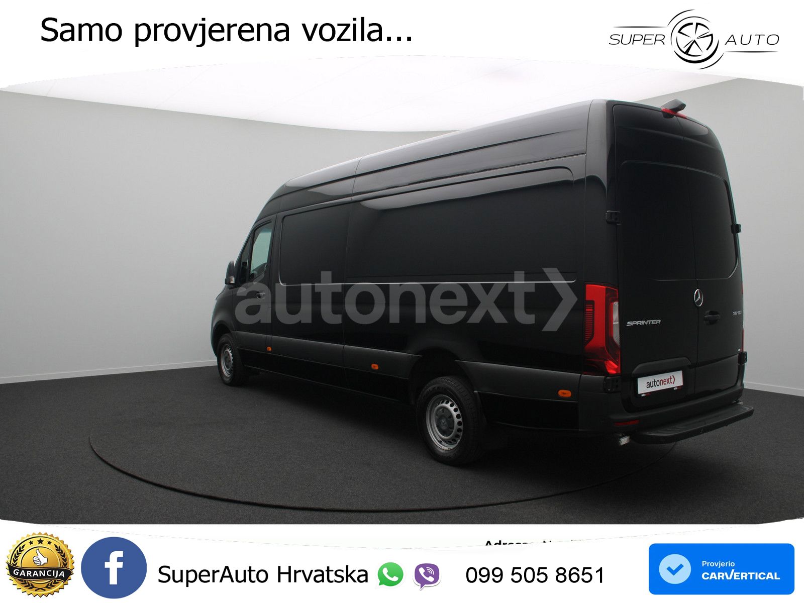 Mercedes-Benz Sprinter 317 Maxi Aut. *Distronic* 360°+LED+NAVI 170 KS