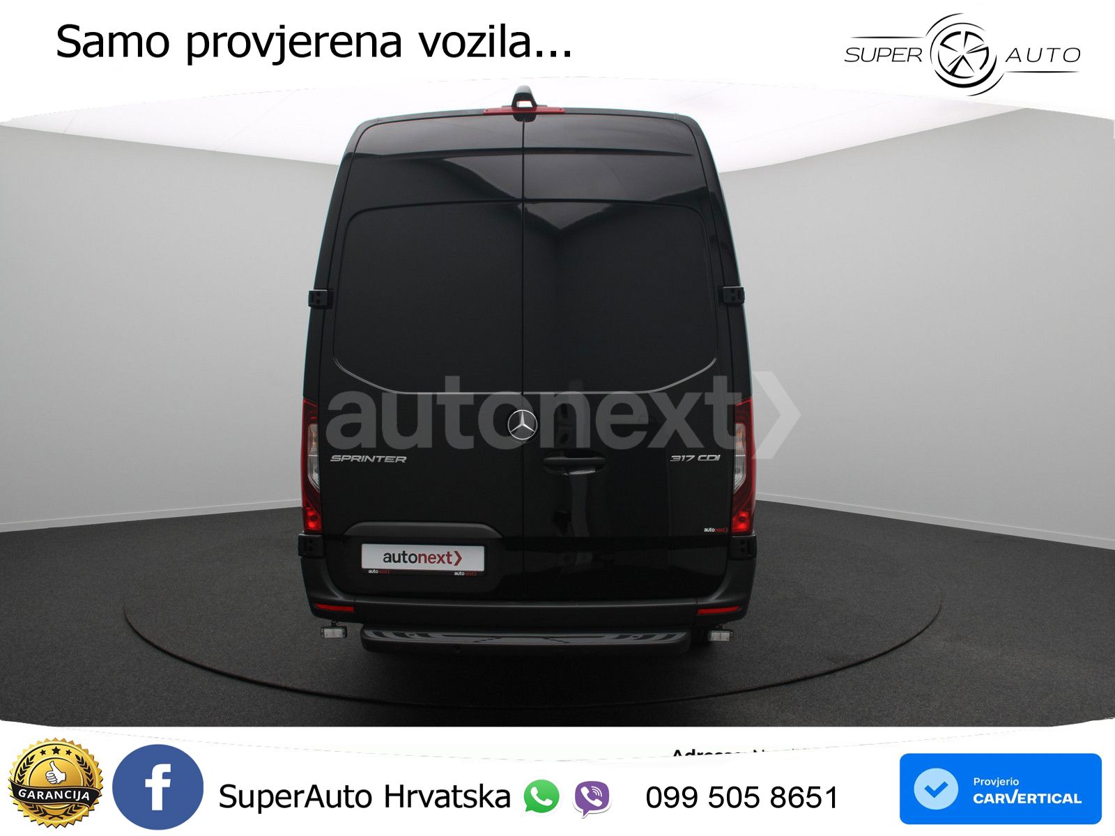 Mercedes-Benz Sprinter 317 Maxi Aut. *Distronic* 360°+LED+NAVI 170 KS