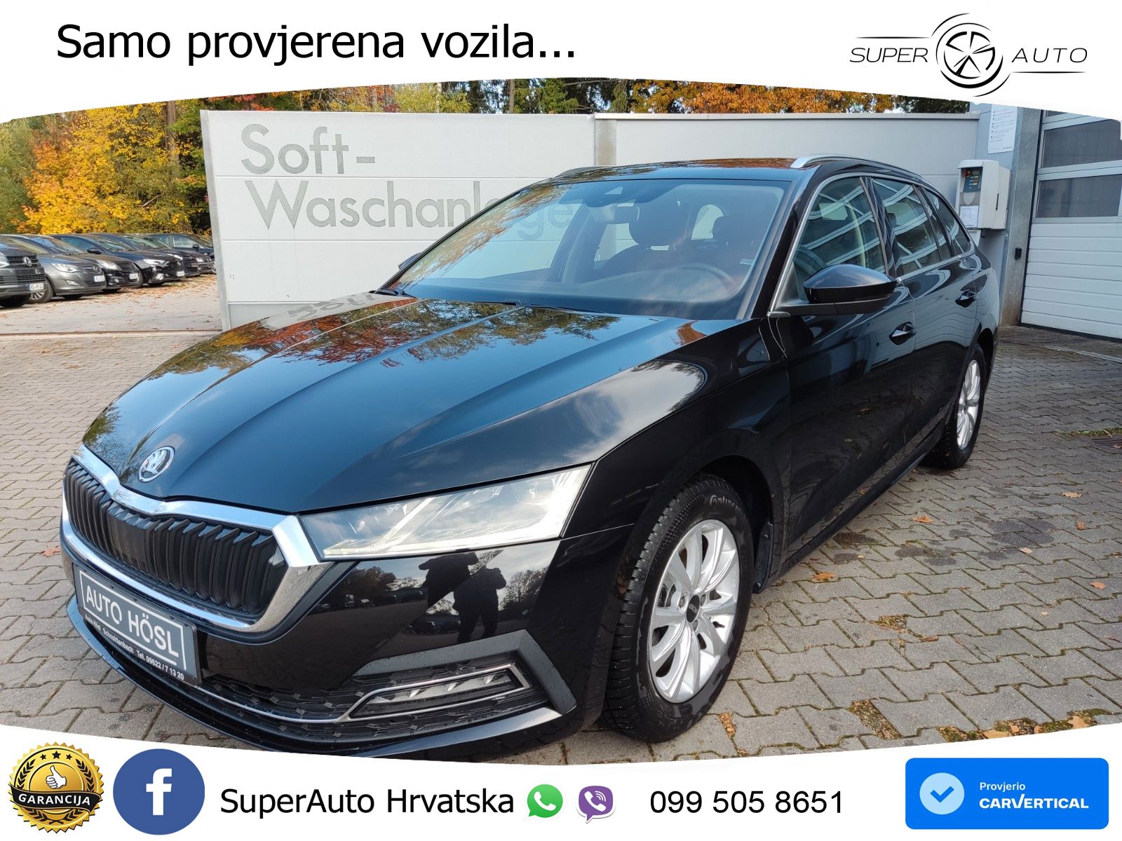 Škoda Octavia Combi 1.5 TSI (150 KS) LED+GR SJED+ACC