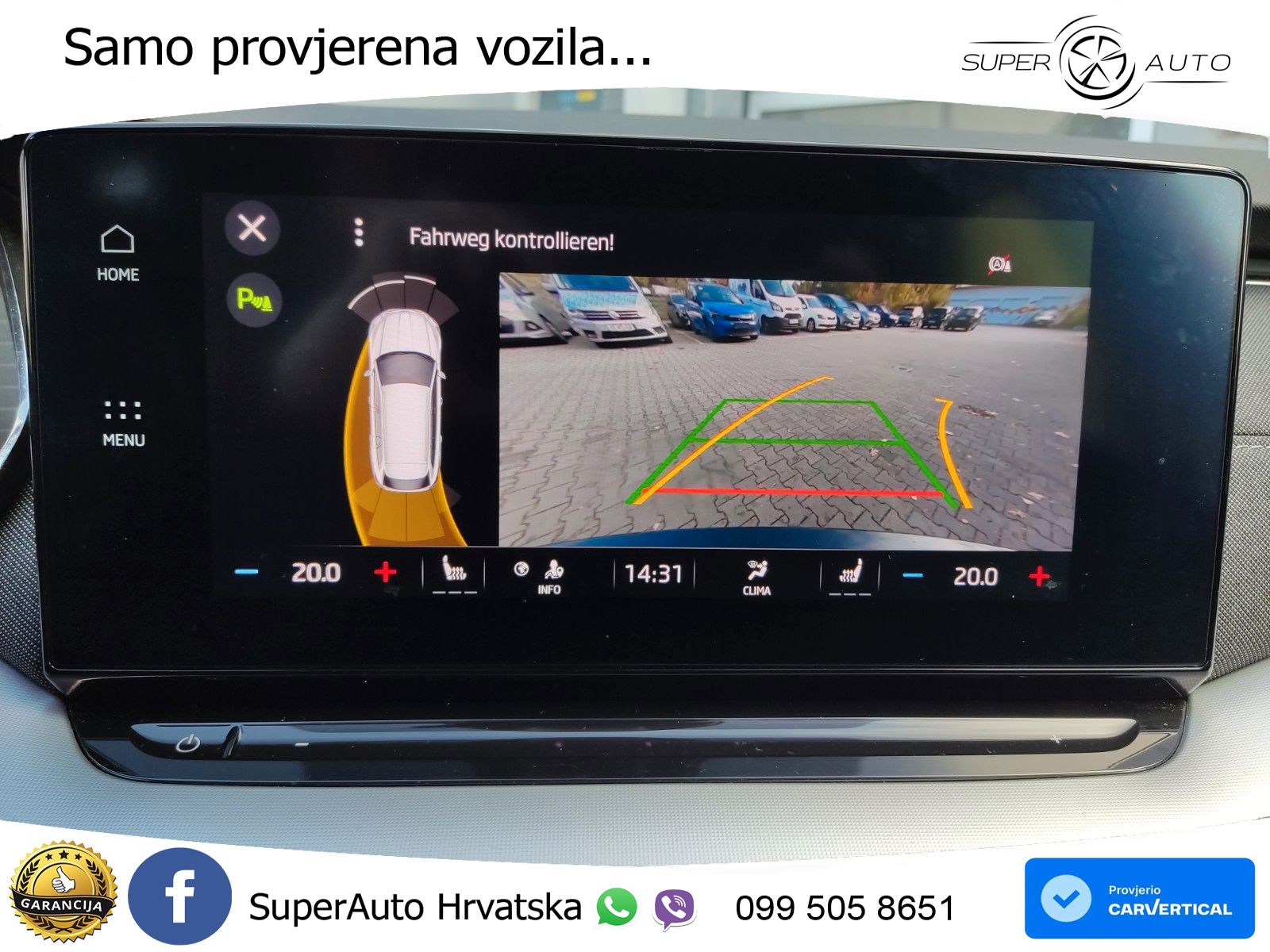 Škoda Octavia Combi 1.5 TSI (150 KS) LED+GR SJED+ACC