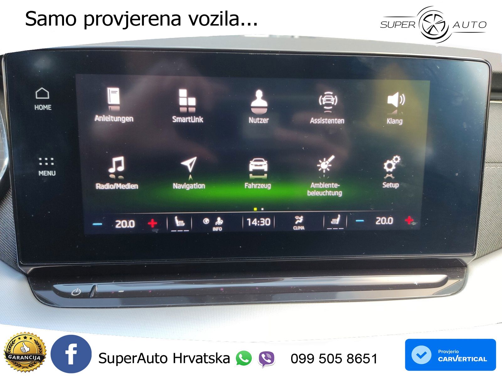 Škoda Octavia Combi 1.5 TSI (150 KS) LED+GR SJED+ACC