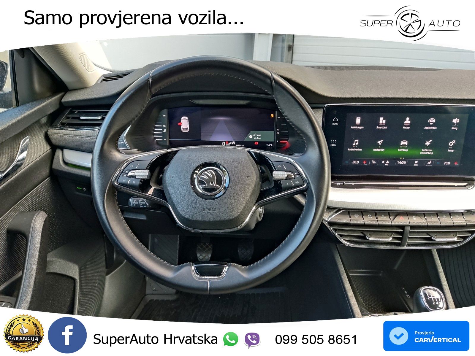 Škoda Octavia Combi 1.5 TSI (150 KS) LED+GR SJED+ACC