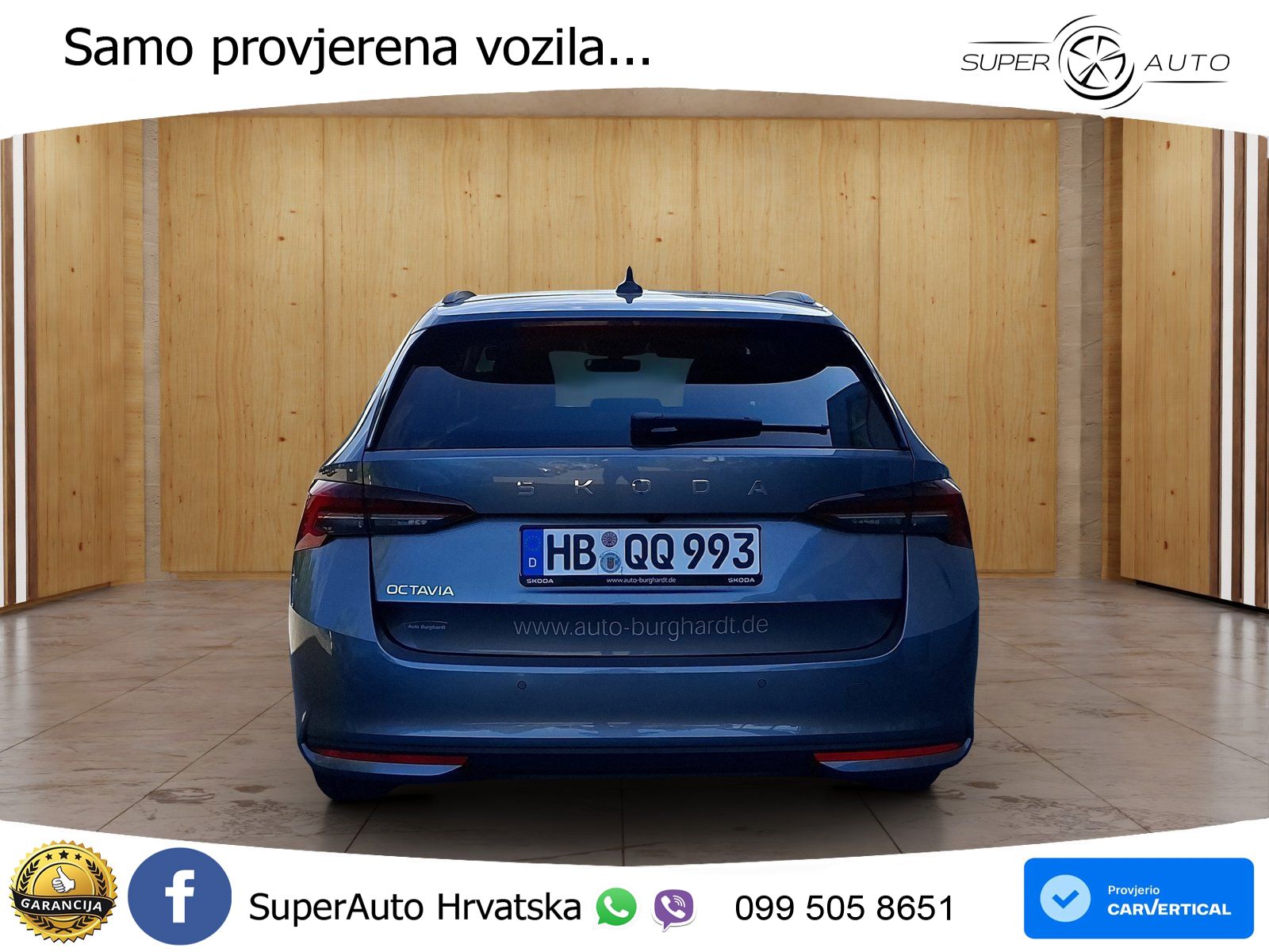 Škoda Octavia Combi 2.0 TDI (150 KS) DSG LED+GR SJED+ACC