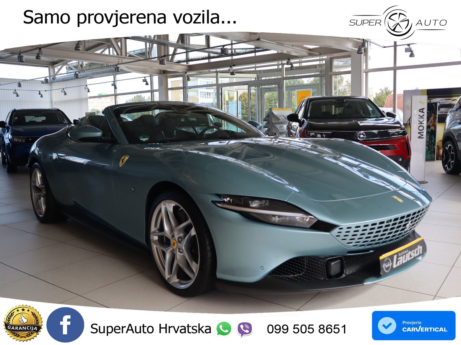 Ferrari Roma Spider 3.9 V8 (620 KS) F1 DCT LED+GR SJED+ACC