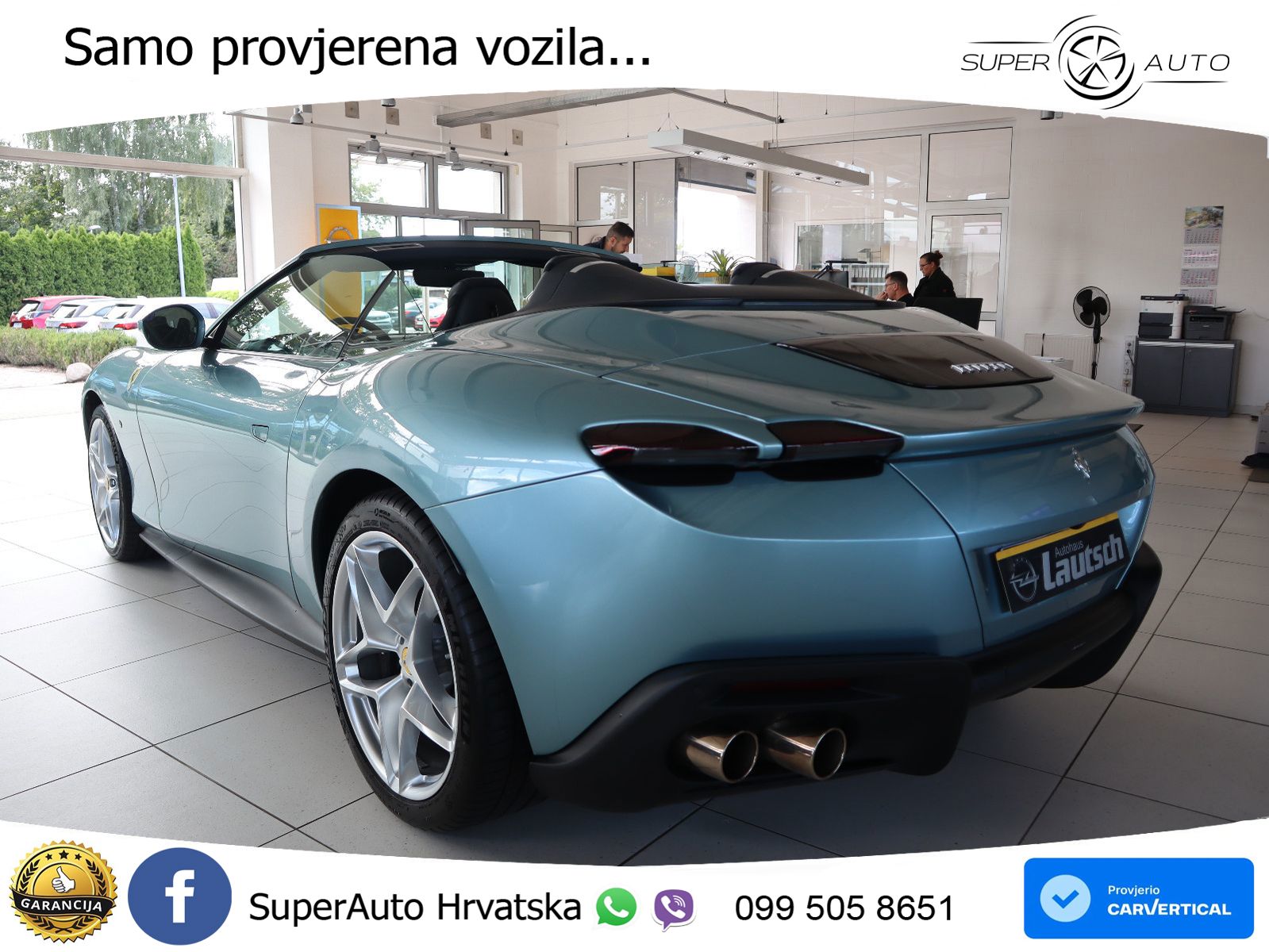 Ferrari Roma Spider 3.9 V8 (620 KS) F1 DCT LED+GR SJED+ACC