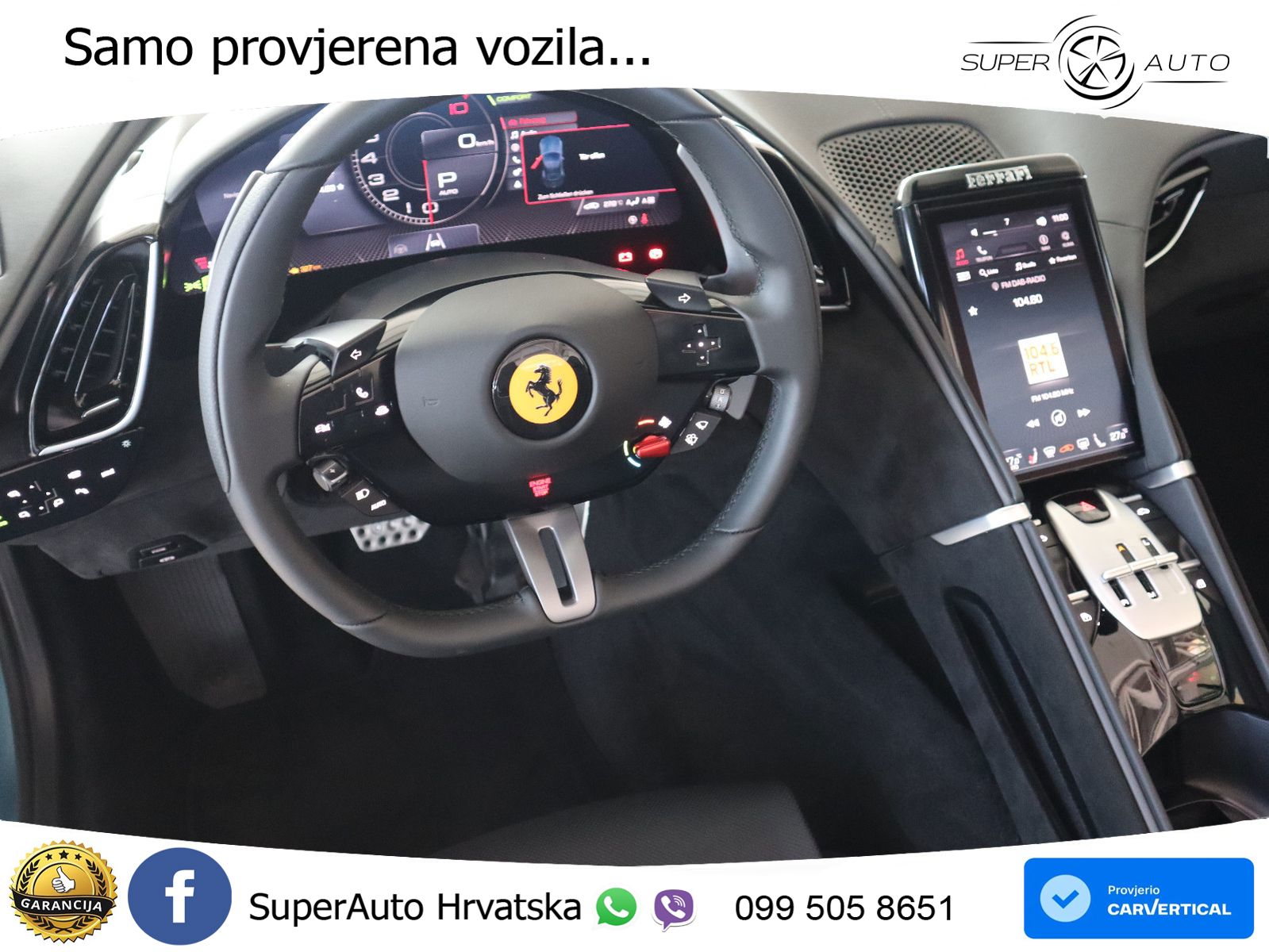 Ferrari Roma Spider 3.9 V8 (620 KS) F1 DCT LED+GR SJED+ACC