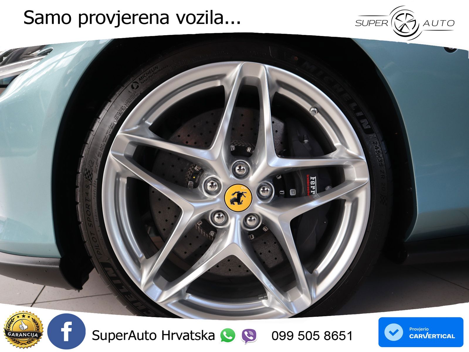 Ferrari Roma Spider 3.9 V8 (620 KS) F1 DCT LED+GR SJED+ACC