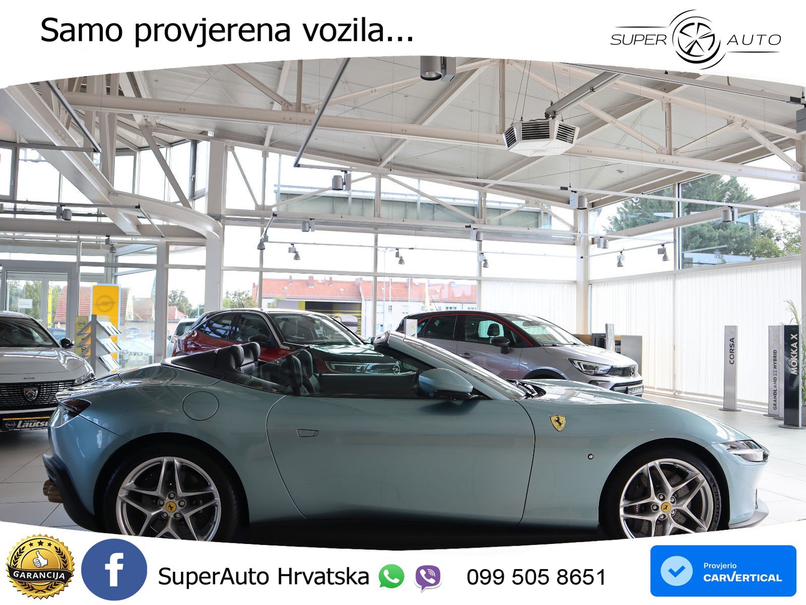 Ferrari Roma Spider 3.9 V8 (620 KS) F1 DCT LED+GR SJED+ACC