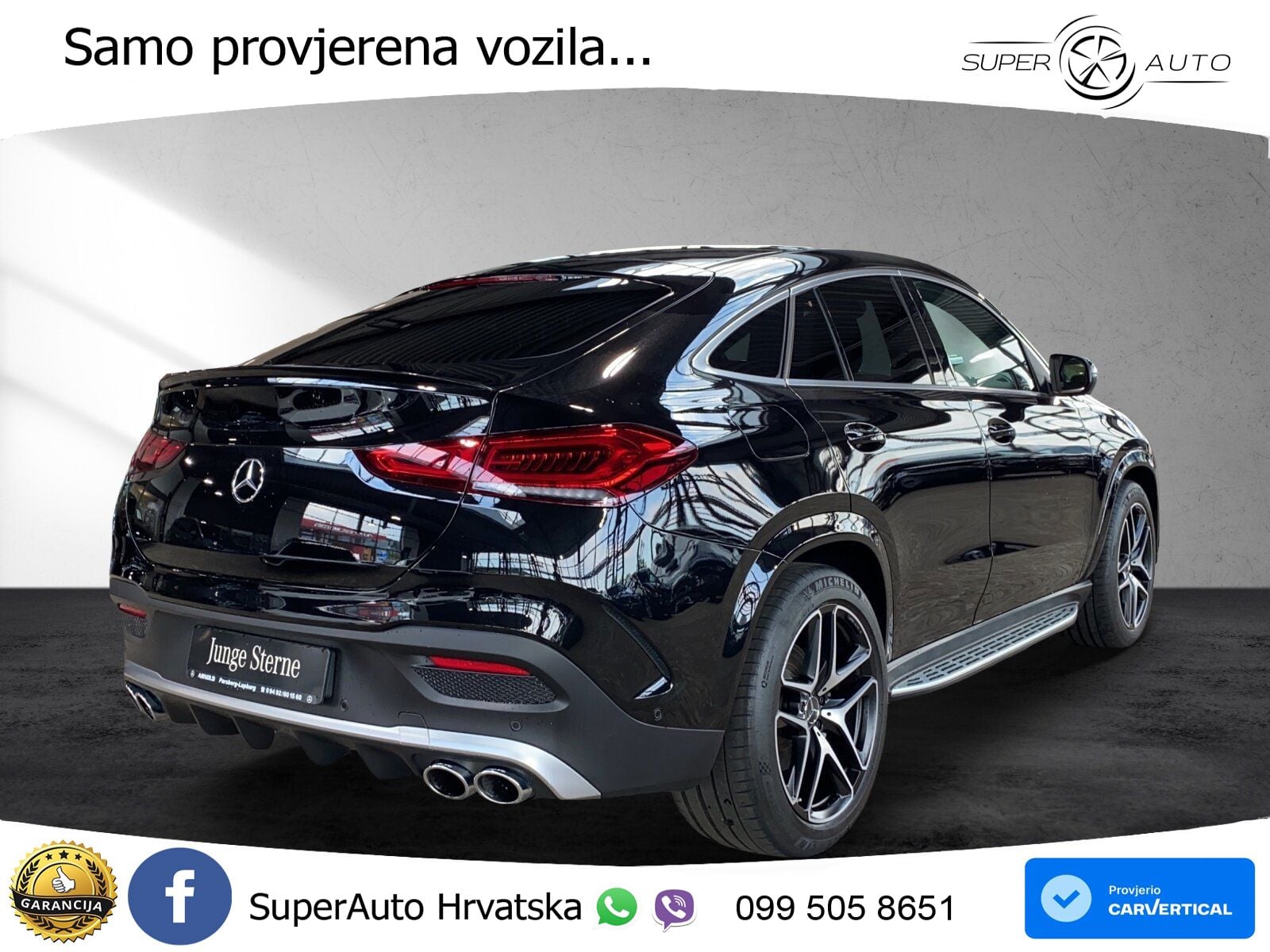Mercedes AMG GLE Coupe 53 (435 KS) EQ Boost 4MATIC+ AMG SPEEDSHIFT TCT 9G ACC+GR SJED+360+PANO