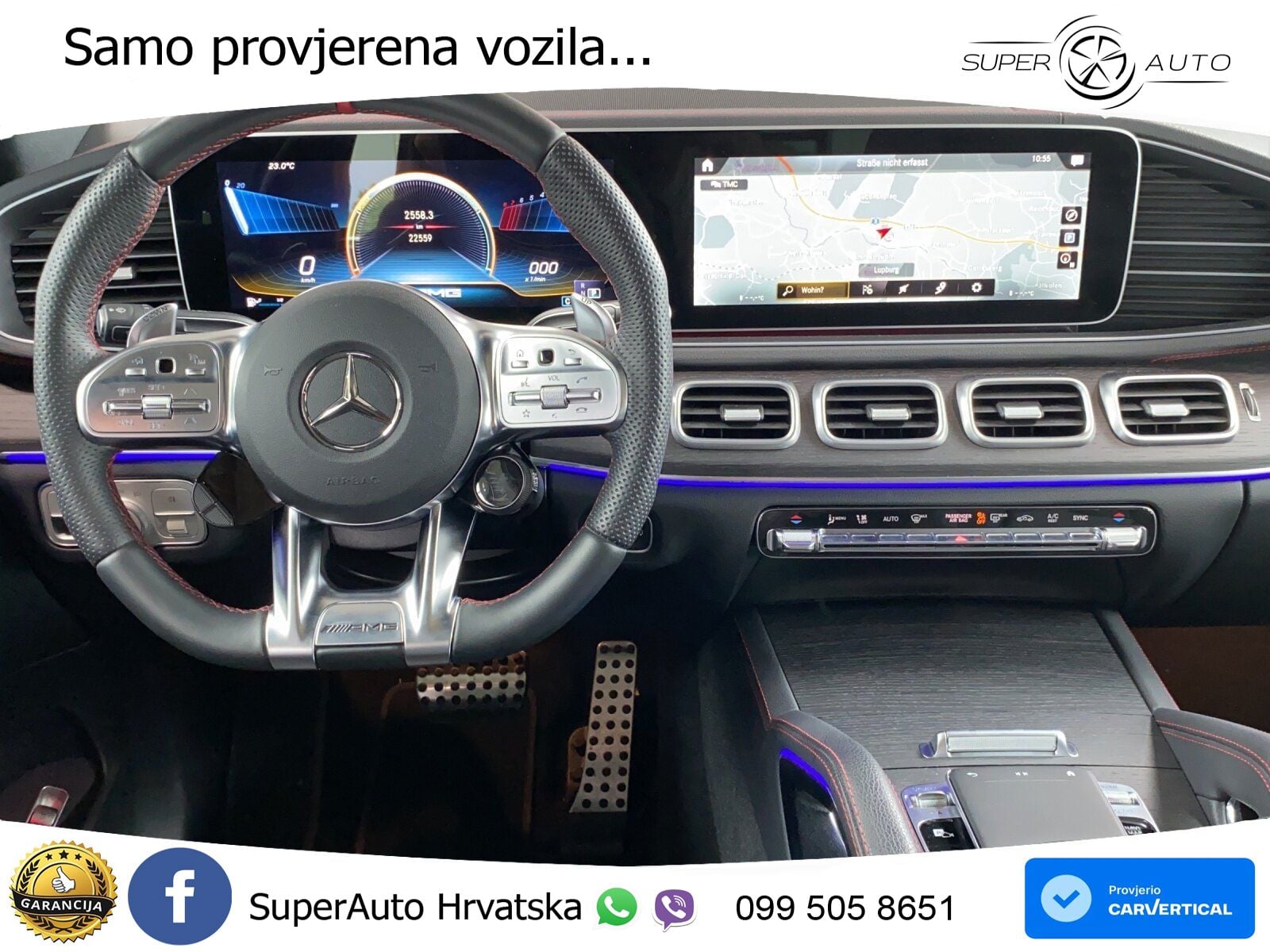 Mercedes AMG GLE Coupe 53 (435 KS) EQ Boost 4MATIC+ AMG SPEEDSHIFT TCT 9G ACC+GR SJED+360+PANO