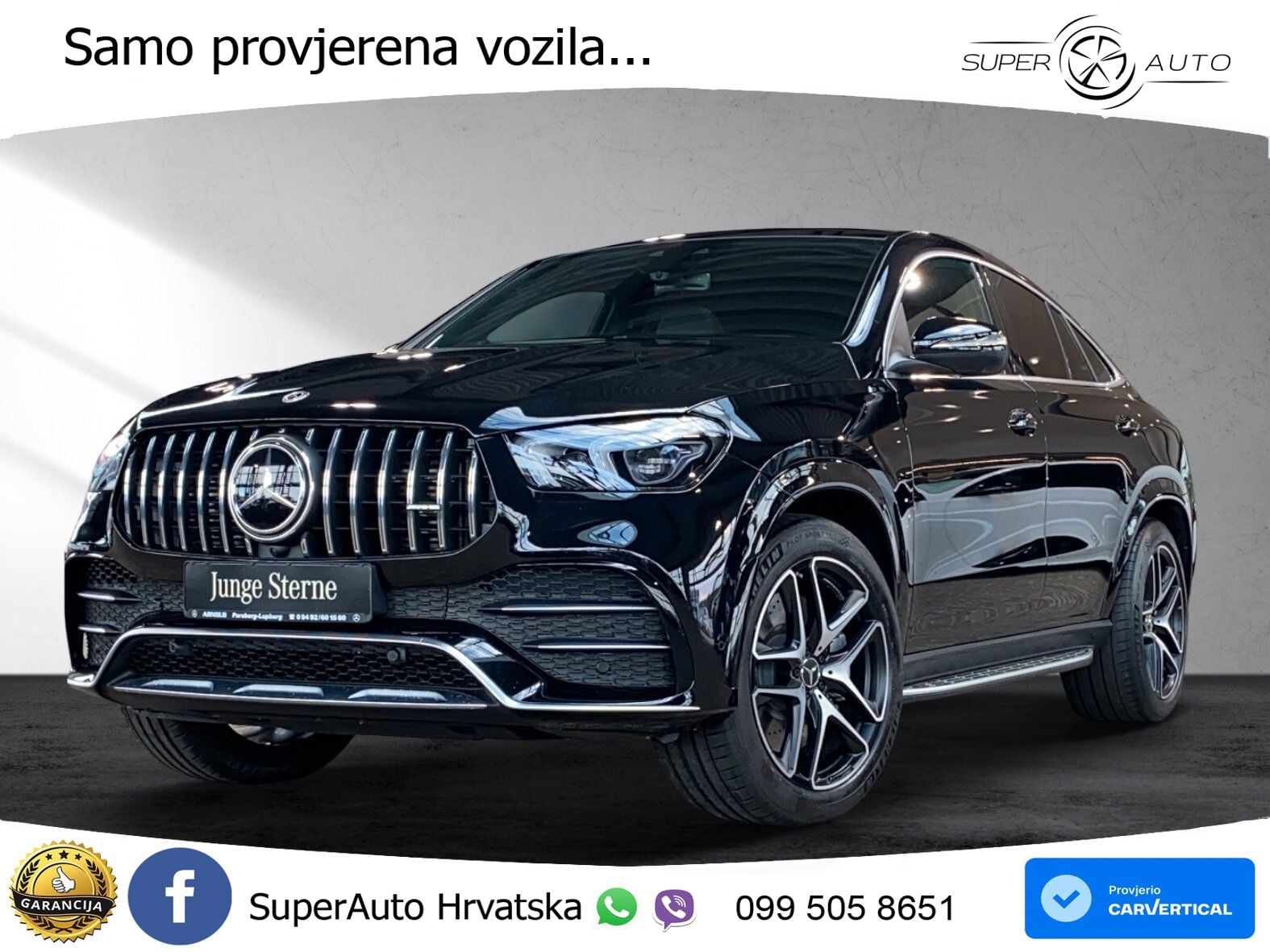 Mercedes AMG GLE Coupe 53 (435 KS) EQ Boost 4MATIC+ AMG SPEEDSHIFT TCT 9G ACC+GR SJED+360+PANO