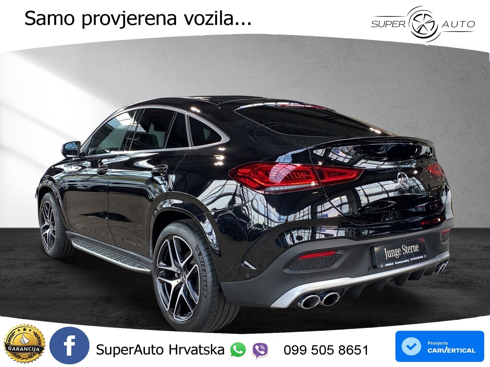 Mercedes AMG GLE Coupe 53 (435 KS) EQ Boost 4MATIC+ AMG SPEEDSHIFT TCT 9G ACC+GR SJED+360+PANO