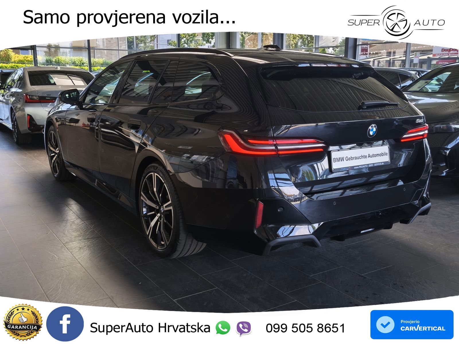 BMW 520i Touring (208 KS) Steptronic M Sport LED+GR SJED+ACC