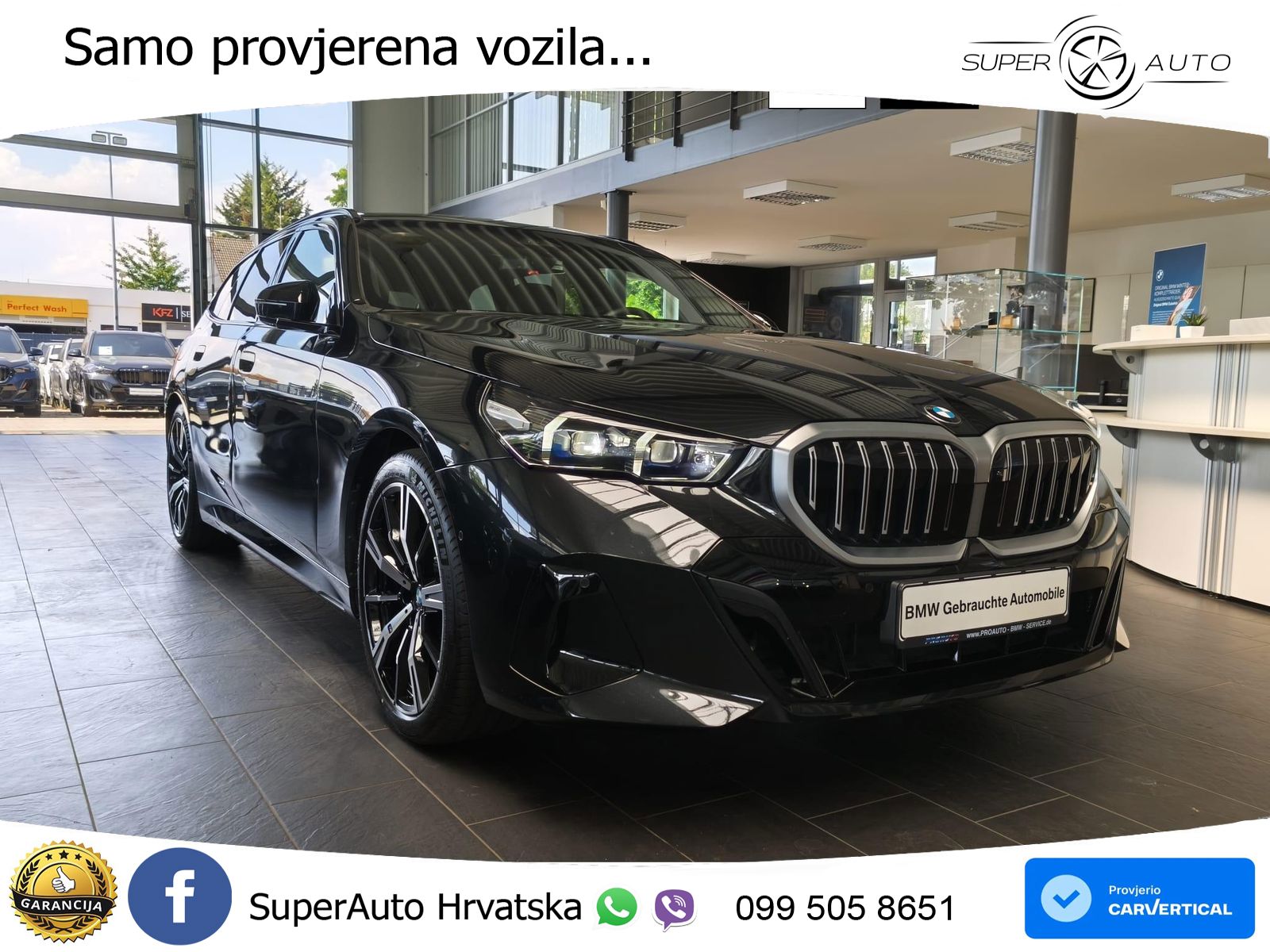 BMW 520i Touring (208 KS) Steptronic M Sport LED+GR SJED+ACC