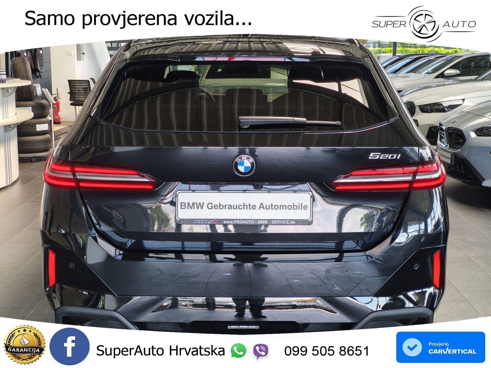 BMW 520i Touring (208 KS) Steptronic M Sport LED+GR SJED+ACC