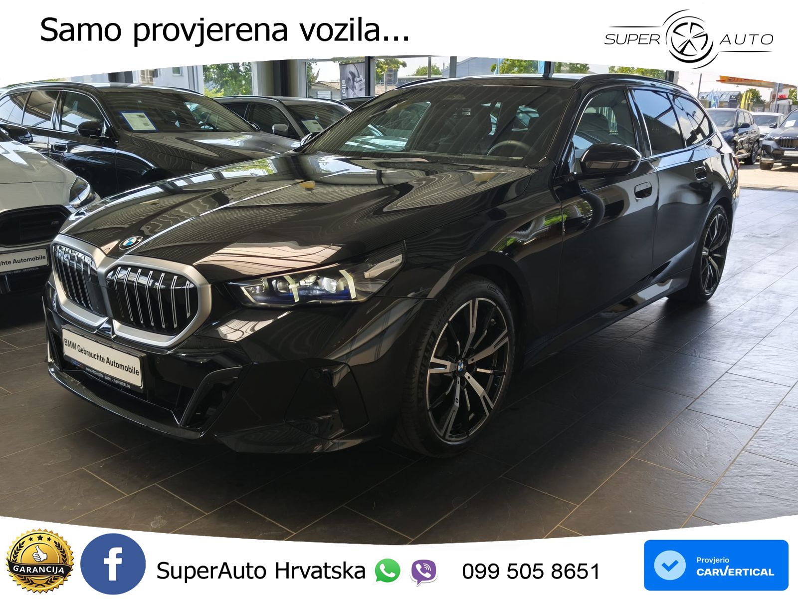 BMW 520i Touring (208 KS) Steptronic M Sport LED+GR SJED+ACC