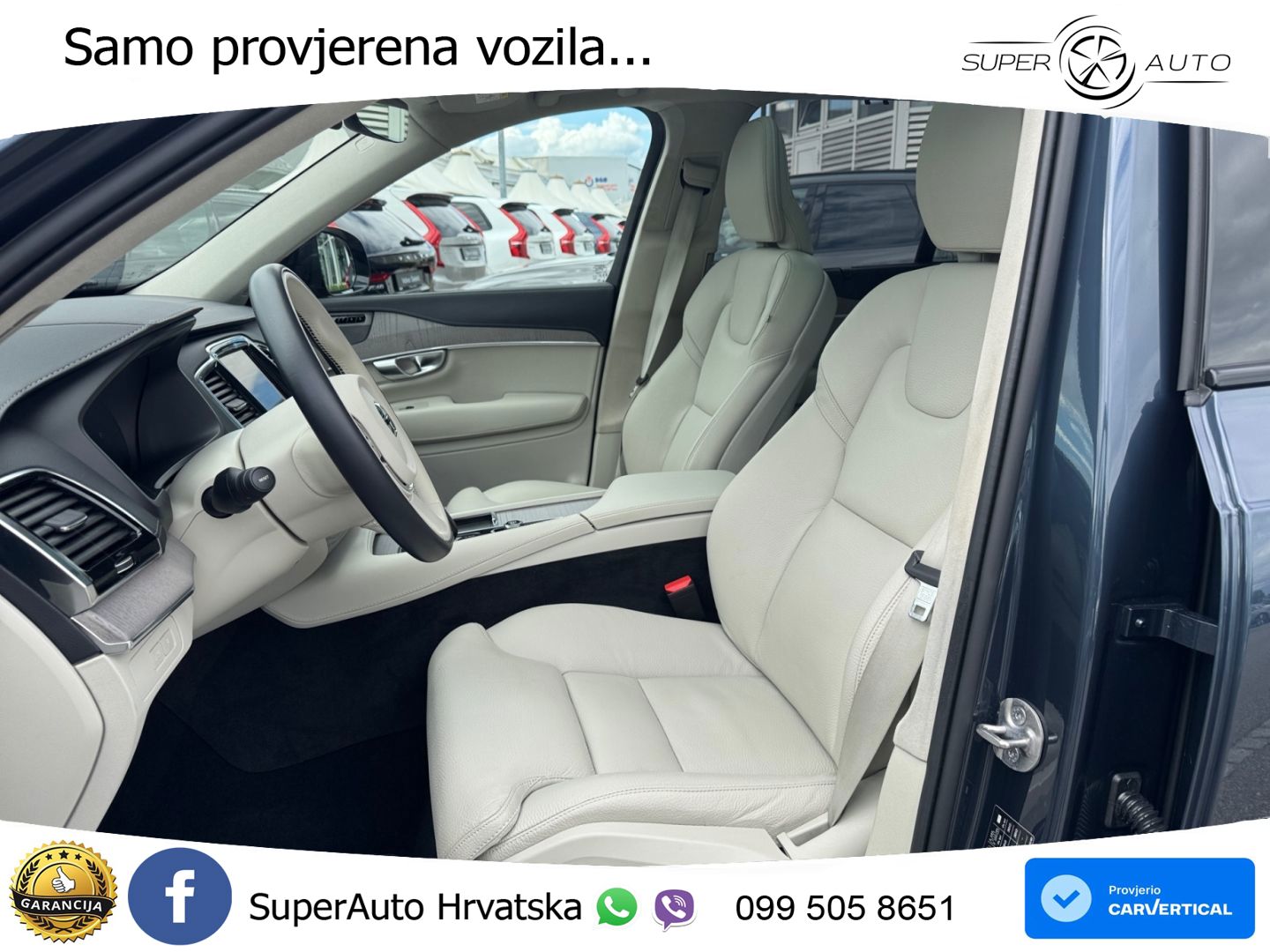 Volvo XC90 2.0 T8 AWD Automatic ZRAČNI+ACC+GR SJED+KAM+PANO