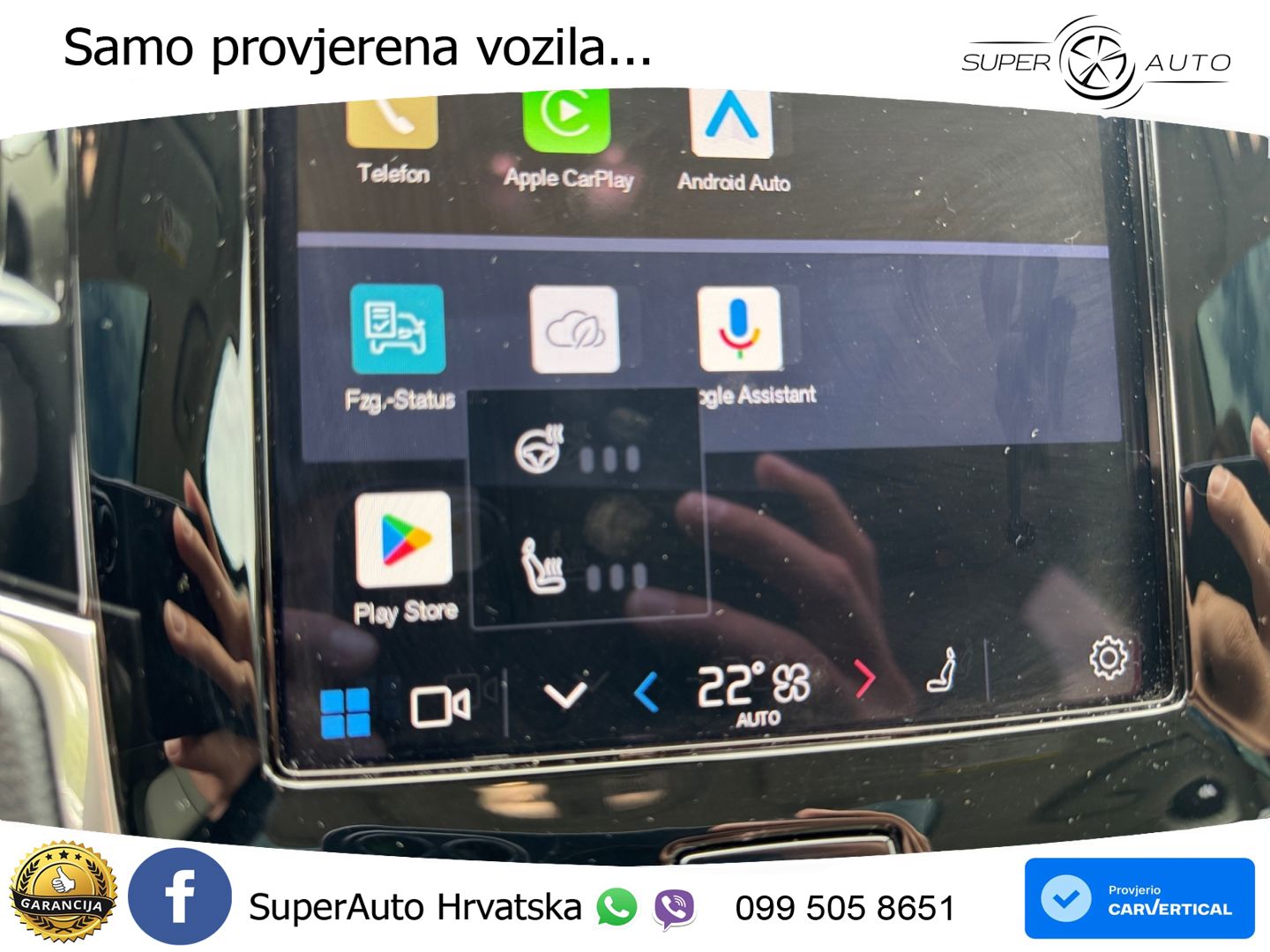 Volvo XC90 2.0 T8 AWD Automatic ZRAČNI+ACC+GR SJED+KAM+PANO
