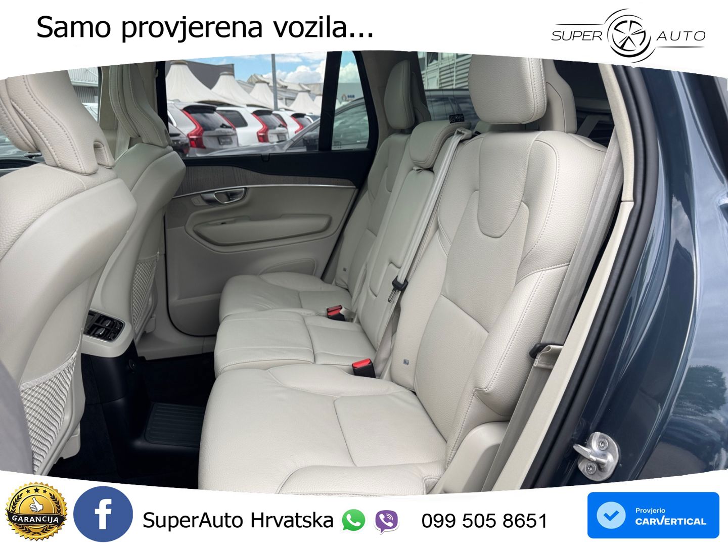 Volvo XC90 2.0 T8 AWD Automatic ZRAČNI+ACC+GR SJED+KAM+PANO