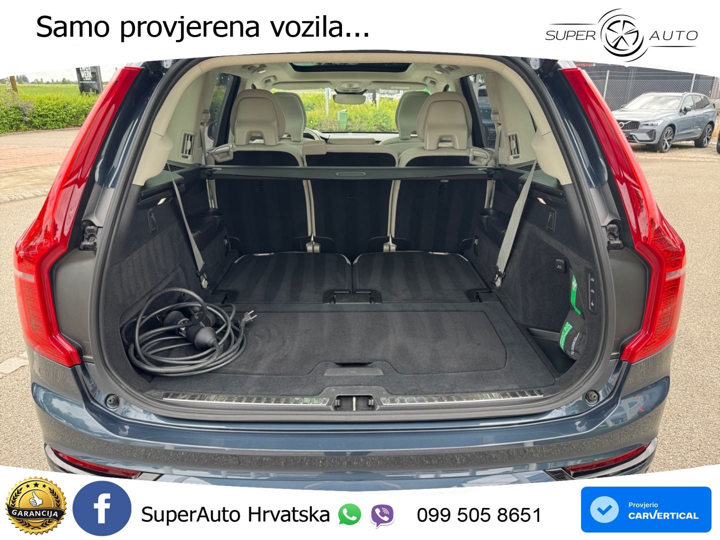 Volvo XC90 2.0 T8 AWD Automatic ZRAČNI+ACC+GR SJED+KAM+PANO