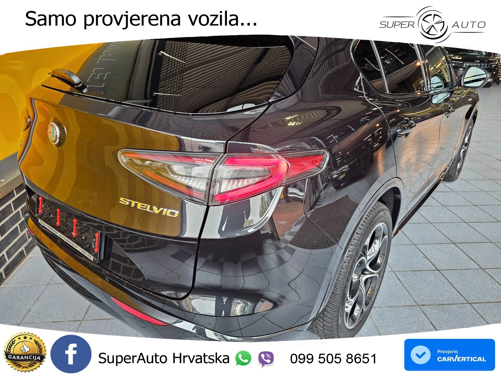 Alfa Romeo Stelvio 2.2 MultiJet II (210 KS) Q4 Automatic LED+GR SJED+ACC