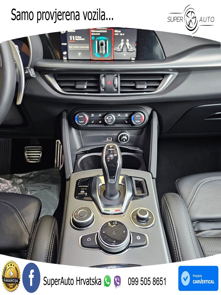 Alfa Romeo Stelvio 2.2 MultiJet II (210 KS) Q4 Automatic LED+GR SJED+ACC