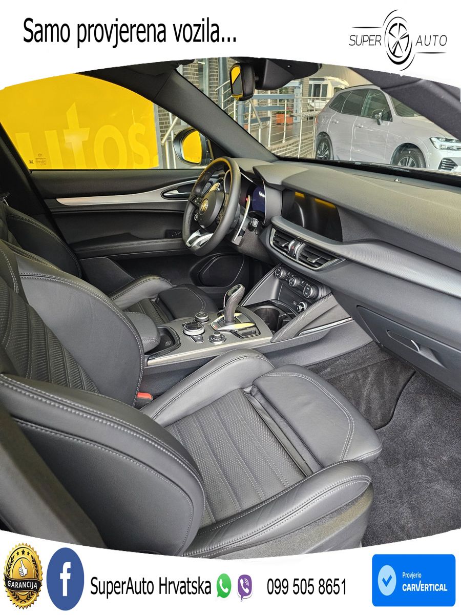 Alfa Romeo Stelvio 2.2 MultiJet II (210 KS) Q4 Automatic LED+GR SJED+ACC