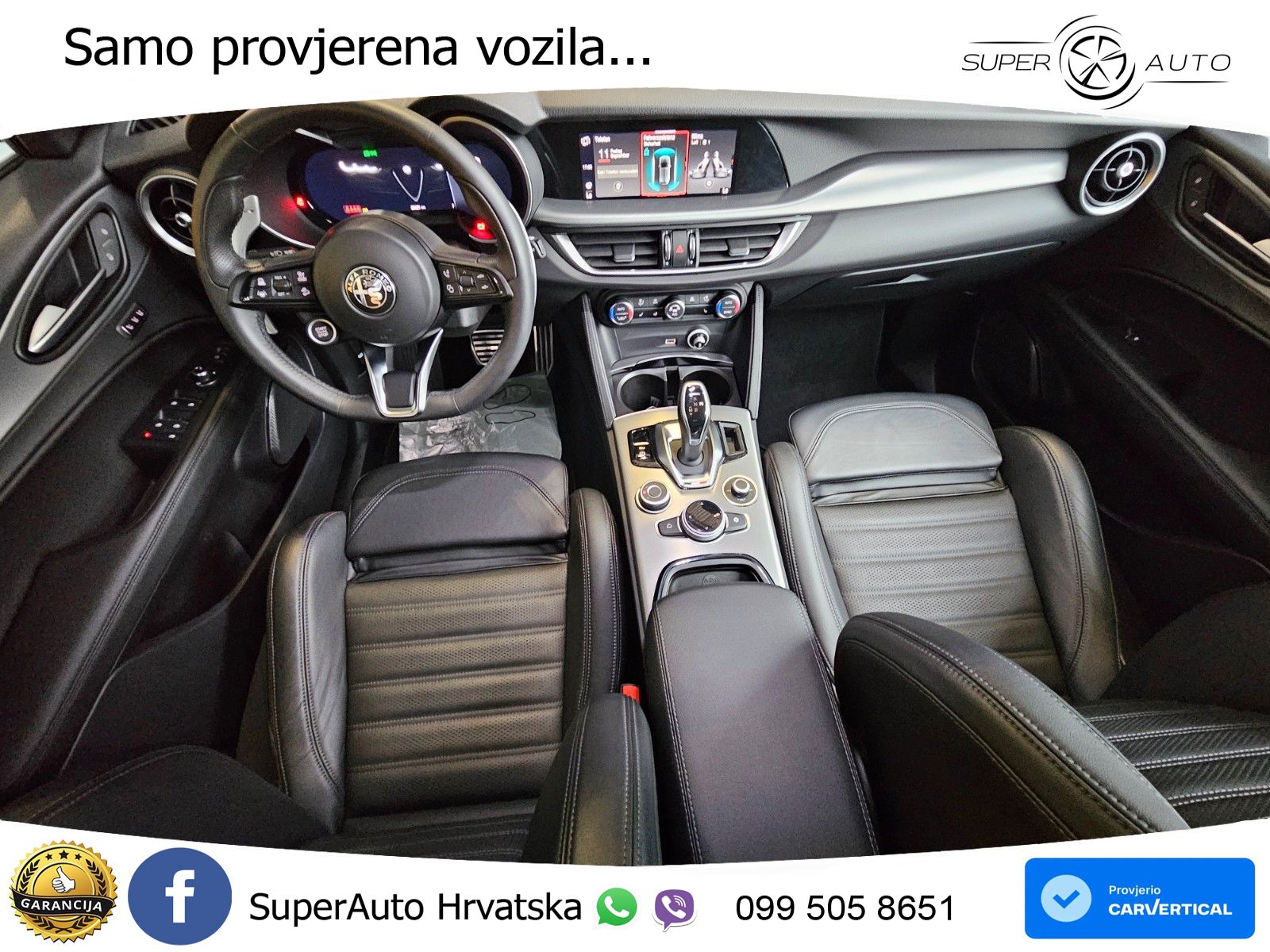 Alfa Romeo Stelvio 2.2 MultiJet II (210 KS) Q4 Automatic LED+GR SJED+ACC
