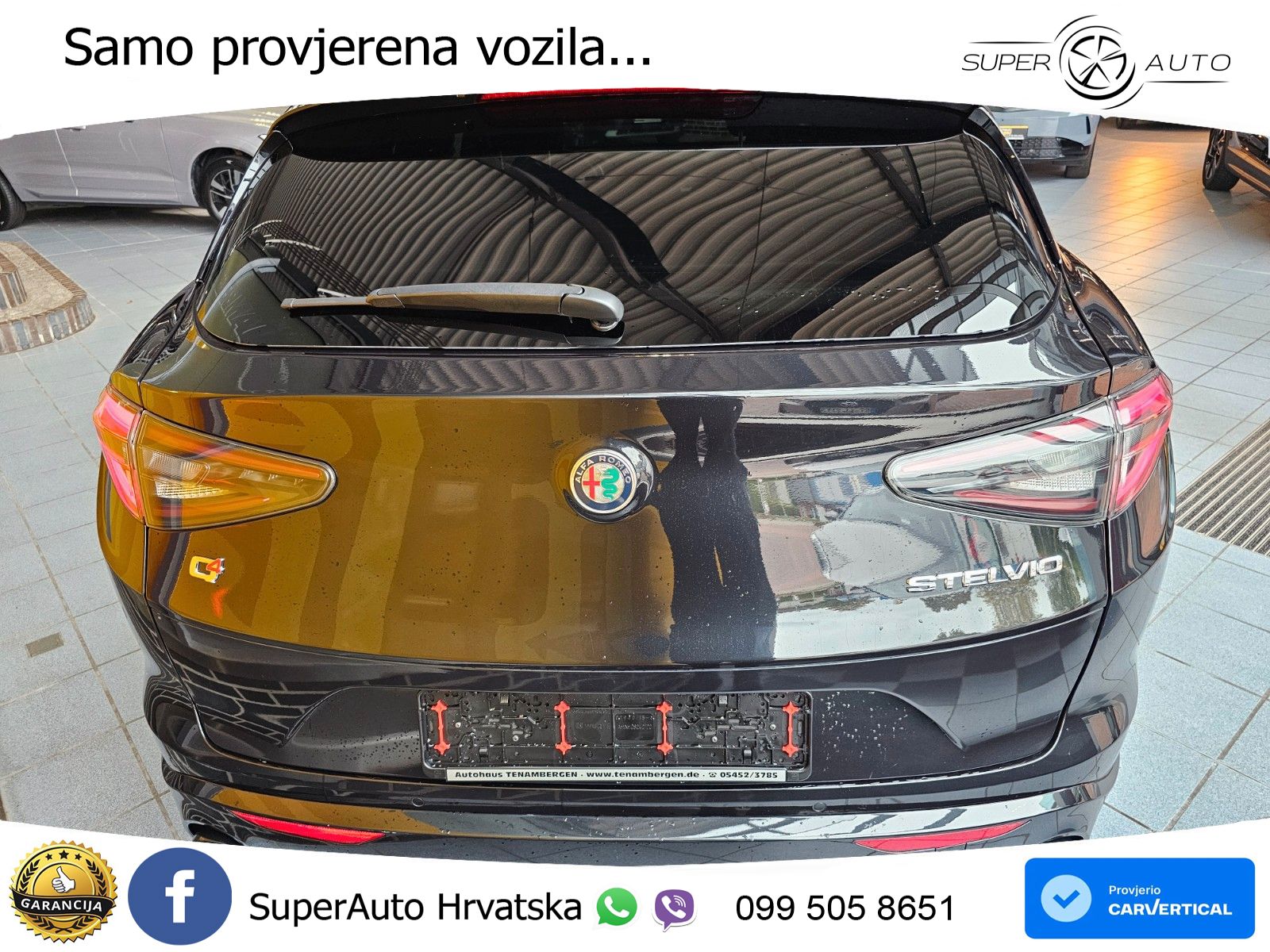 Alfa Romeo Stelvio 2.2 MultiJet II (210 KS) Q4 Automatic LED+GR SJED+ACC