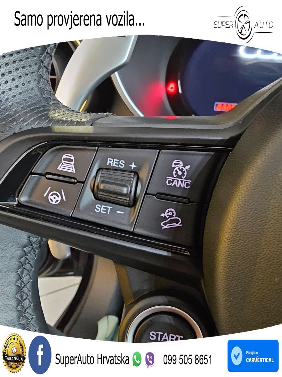Alfa Romeo Stelvio 2.2 MultiJet II (210 KS) Q4 Automatic LED+GR SJED+ACC