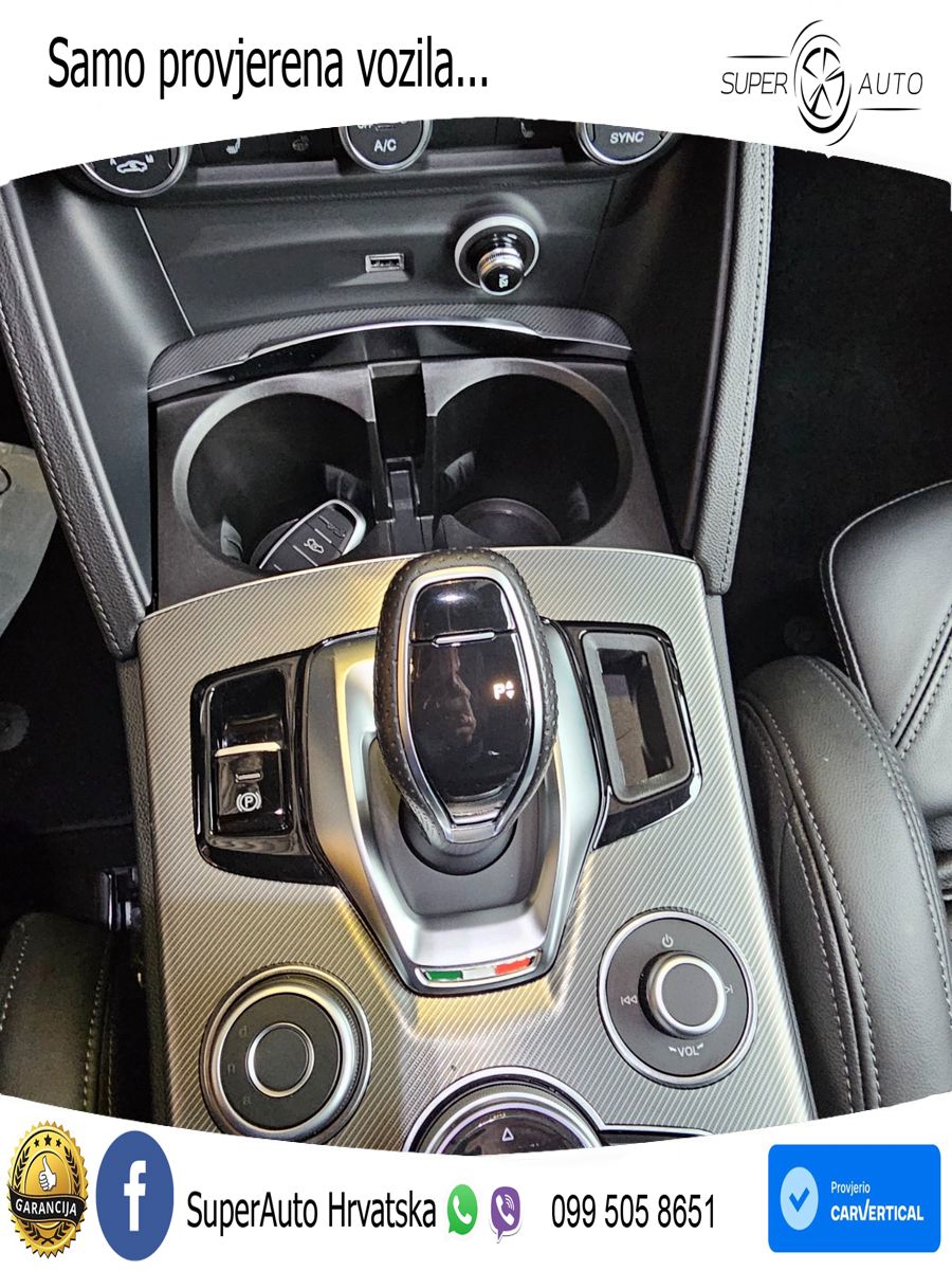 Alfa Romeo Stelvio 2.2 MultiJet II (210 KS) Q4 Automatic LED+GR SJED+ACC