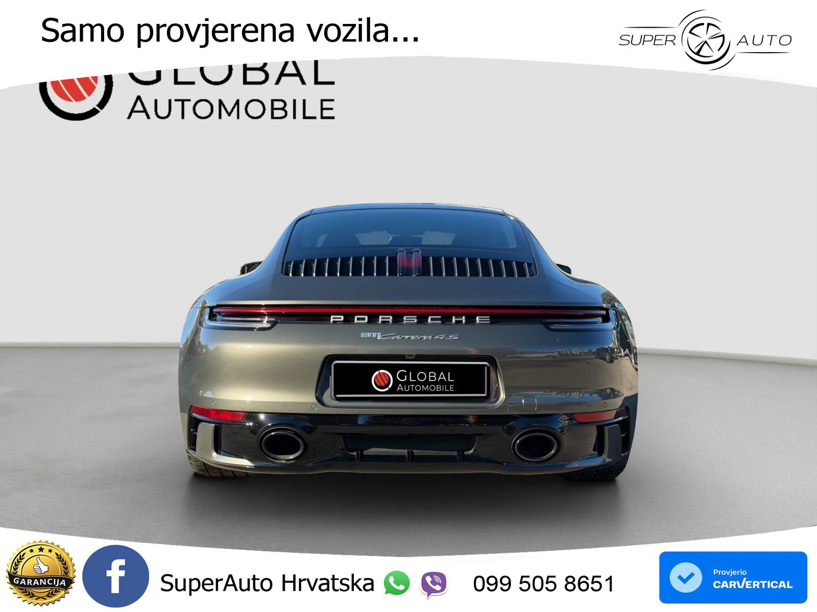 Porsche 911 Carrera S 3.0 (450 KS) PDK LED+GR SJED+ACC