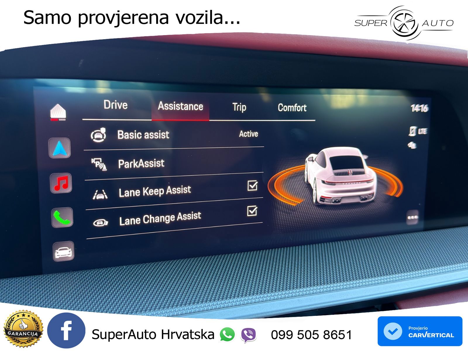 Porsche 911 Carrera S 3.0 (450 KS) PDK LED+GR SJED+ACC