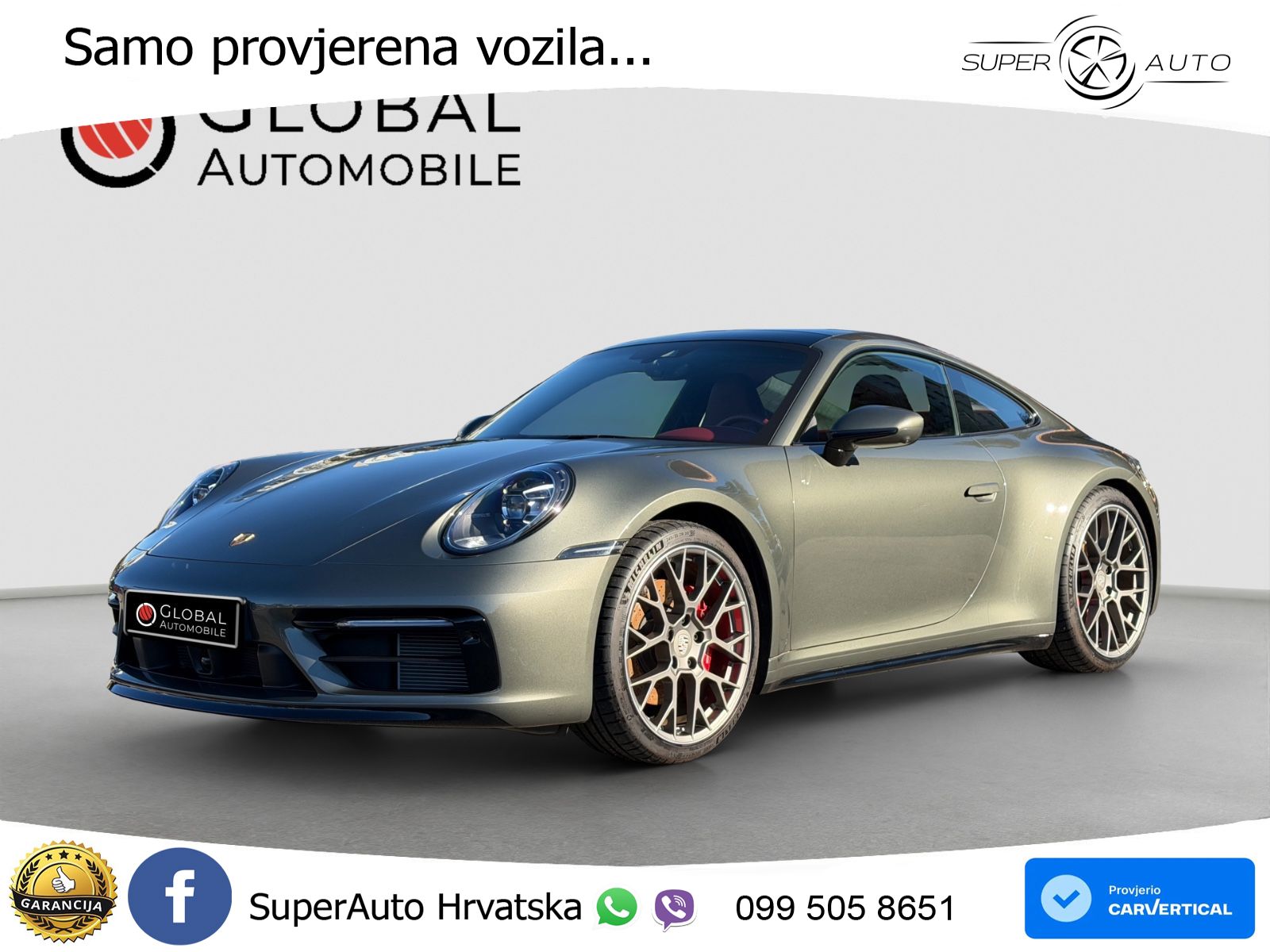Porsche 911 Carrera S 3.0 (450 KS) PDK LED+GR SJED+ACC