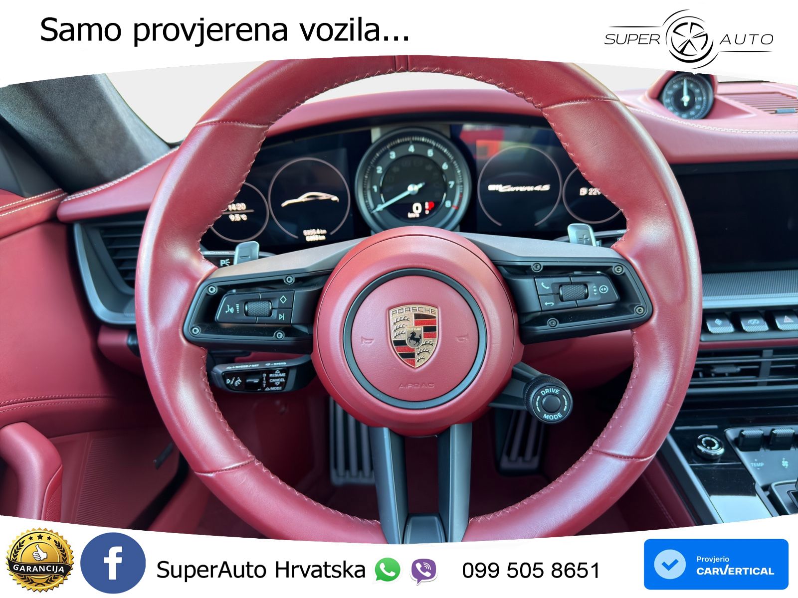 Porsche 911 Carrera S 3.0 (450 KS) PDK LED+GR SJED+ACC