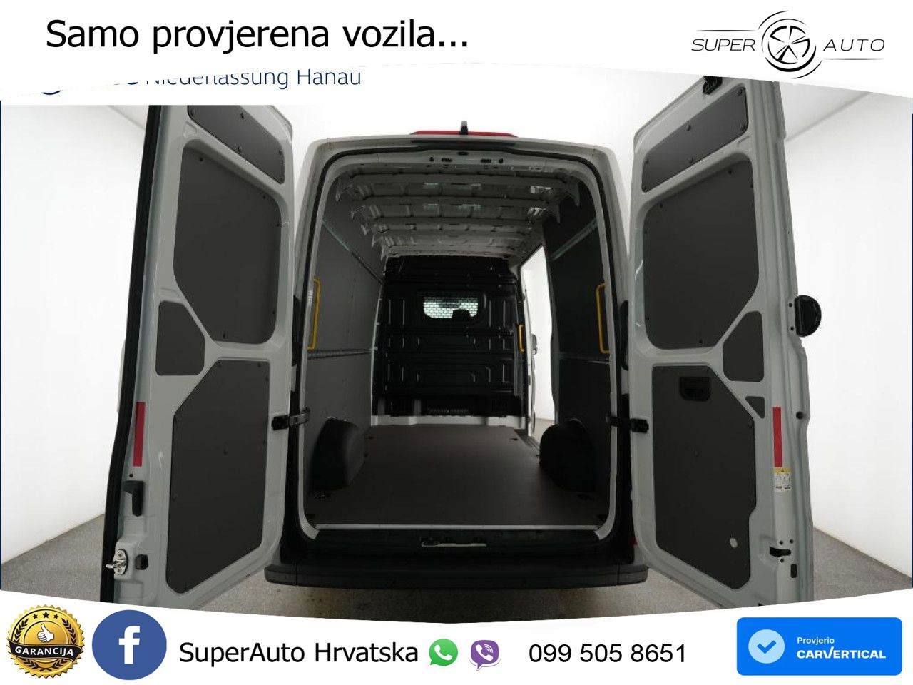 Volkswagen Crafter Kasten MR Navi Vorb. AHK Kamera Klima ZV 140 KS